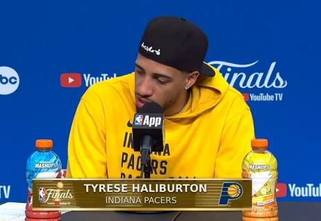 哈利伯顿：只要我能走我就会出战；对雷霆出现22失误就是灾难